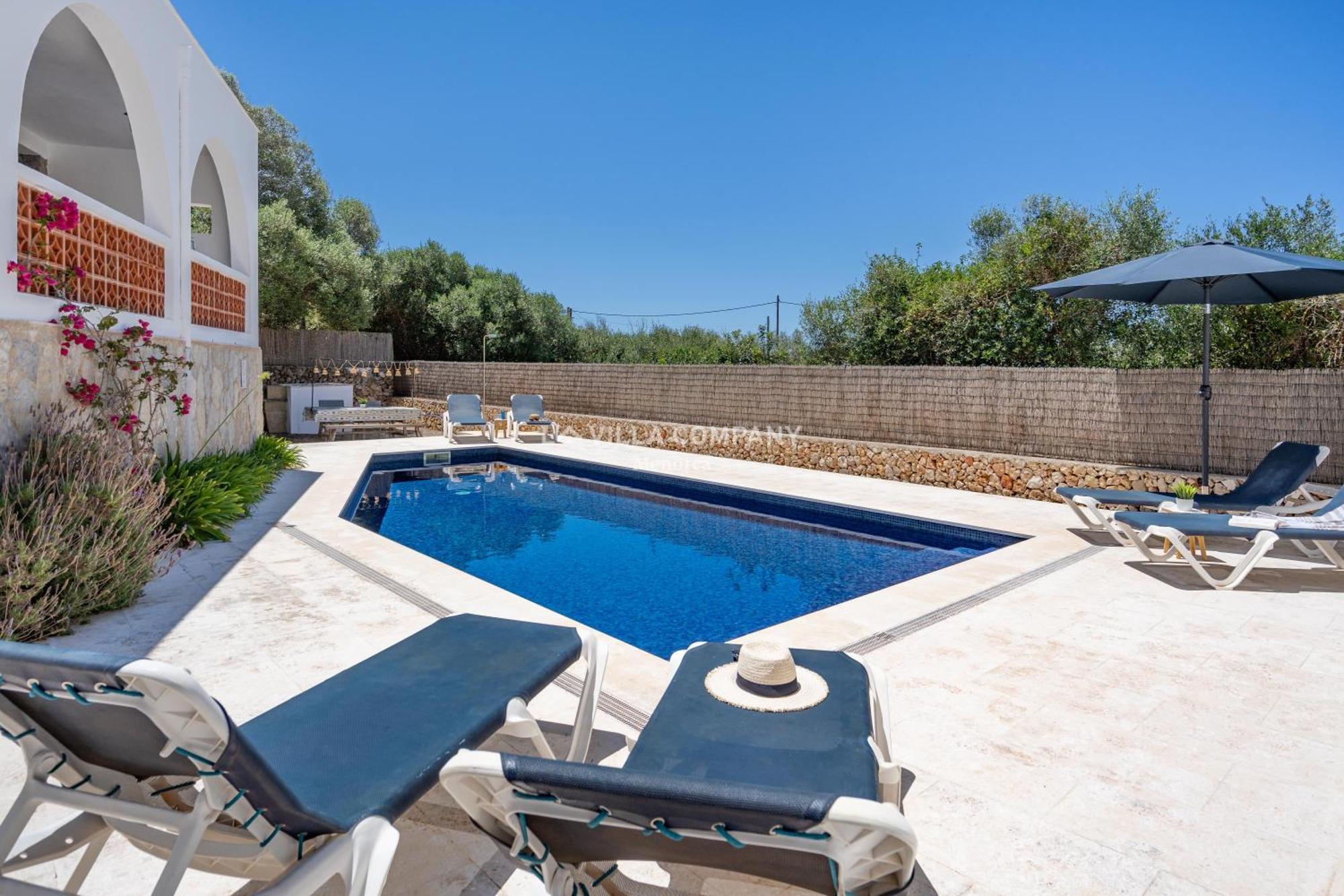 Villa Caterina Cala En Porter  Екстер'єр фото